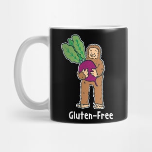 Gluten Free Diet - Big Foot Carrying Beetroot Mug